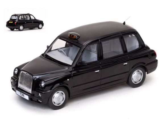 SunStar SS5251 LONDON TAXI AUSTIN TX4 RHD 2006 BLACK 1:18 Modellino