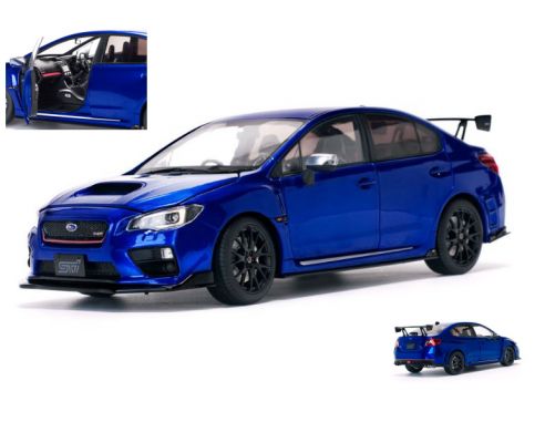 SunStar SS5552 SUBARU WRX STI (S207) NBR CHALLENGE 2015 METALLIC BLUE 1:18 Modellino