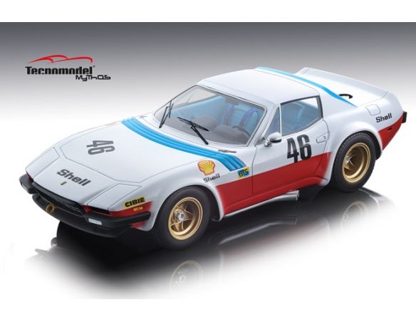 Tecnomodel TMD1894A FERRARI GTB/4 MICHELOTTI N.46 DNS LM 1975 MALCHER-FACETTI-LANGLOIS 1:18 Modellino