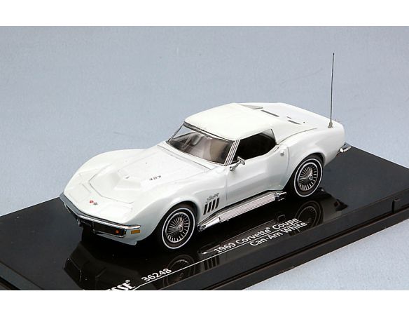 Vitesse VE36248 CHEVROLET CORVETTE C3 COUPE' 1969 WHITE 1:43 Modellino