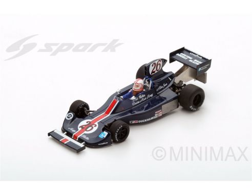 Spark Model S2240 HESKETH 308 A.JONES 1975 N.26 RETIRED MONACO GP 1:43 Modellino