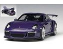 AUTOART AA78169 PORSCHE 991 GT3 RS ULTRAVIOLET 1:18 Modellino