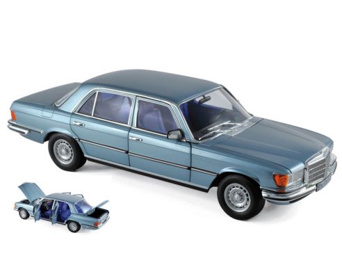 Norev NV183457 MERCEDES 450 SEL 6.9 1976 BLUEGREY METALLIC 1:18 Modellino