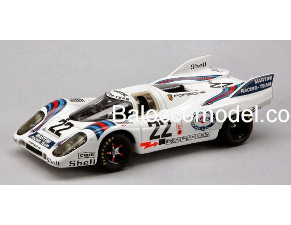 Spark Model S43LM71 PORSCHE 917 K N.22 WINNER LM 1971 H.MARKO-G.VAN LENNEP 1:43 Modellino