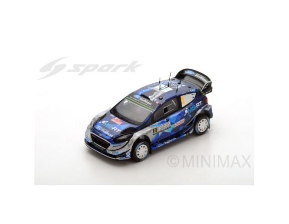 Spark Model S5167 FORD FIESTA N.2 WINNER ITALY 2017 O.TANAK-M.JARVEOJA 1:43 Modellino