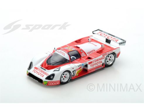 Spark Model S5241 TOYOTA 87C N.37 DNF LM 1987 T.NEEDELL-K.HOSHINO-M.SEKIYA 1:43 Modellino