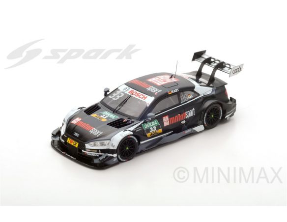 Spark Model SG341 AUDI RS5 N.33 DTM CHAMPION 2017 R.RAST 1:43 Modellino
