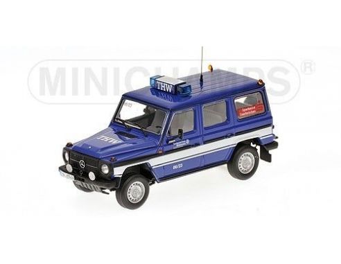 Minichamps PM400038091 MERCEDES 230 GE W460 1991 THW SAARBRUCKEN 1:43 Modellino