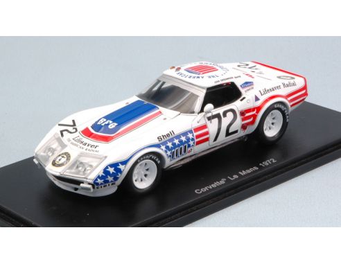 Spark Model S5075 CHEVROLET CORVETTE C3 N.1 ACCIDENT LM 1970 J.BOURDON-J.C.AUBRIET 1:43 Modellino