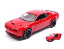 Motormax MTM79350R DODGE CHALLENGER SRT HELLCAT WIDEBODY 2018 RED 1:24 Modellino