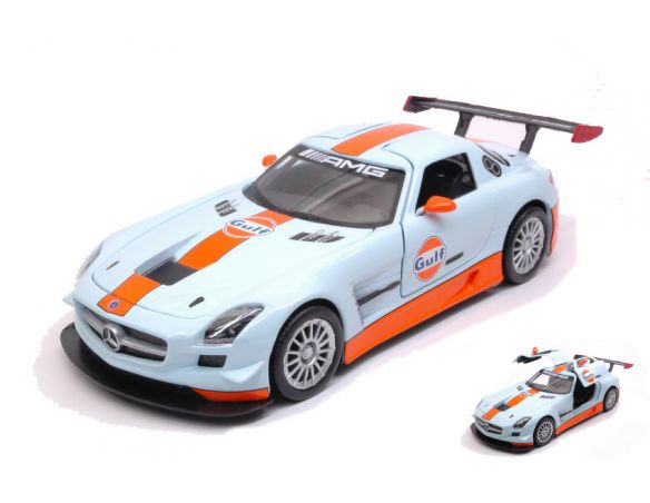 Motormax MTM79646 MERCEDES SLS AMG GT3 2014 GULF SERIES 1:24 Modellino