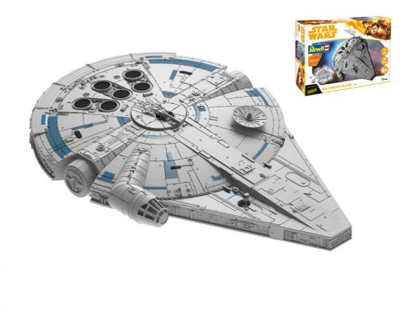 Revell RV06767 STAR WARS BUILD & PLAY A HAN SOLO KIT 1:164 Modellino