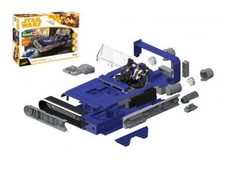 Revell RV06769 STAR WARS BUILD & PLAY C HAN SOLO KIT 1:164 Modellino
