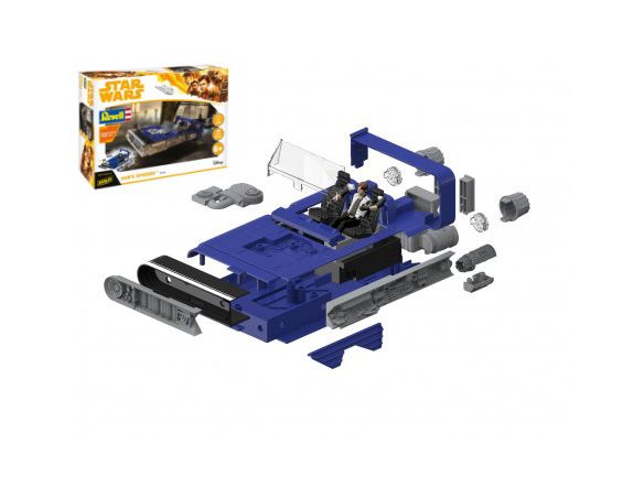 Revell RV06769 STAR WARS BUILD & PLAY C HAN SOLO KIT 1:164 Modellino