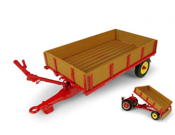 Universal Hobbies UH5329 MASSEY FERGUSON 3T TRAILER 1:32 Modellino