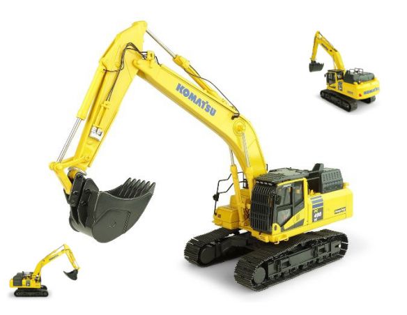 Universal Hobbies UH8120 KOMATSU PC490 LC-11 1:50 Modellino