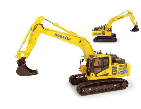 Universal Hobbies UH8135 KOMATSU HB 215 LC3 HYBRID 1:50 Modellino