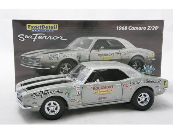 EXACT DETAIL 224 CAMARO SEA TERROR 1968 1:18 Modellino