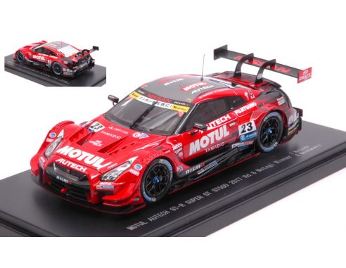 Ebbro EB45504 NISSAN GT-R N.23 2nd S.GT500 (WINN.MOTEGI) 2017 T.MATSUDA-R.QUINTARELLI Modellino