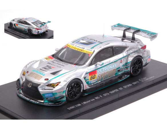 Ebbro EB45537 LEXUS RC F N.60 4th SUZUKA SUPER GT300 2017 A.IIDA-H.YOSHIMOTO 1:43 Modellino