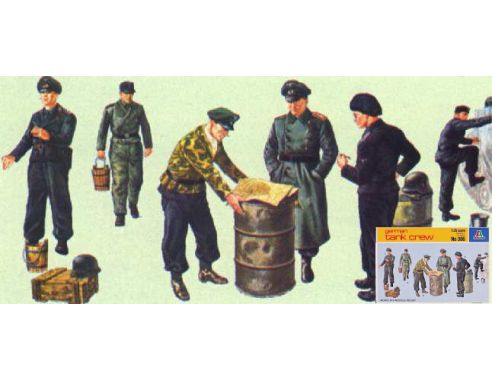Italeri IT0306 GERMAN TANK CREW  KIT 1:35 Modellino