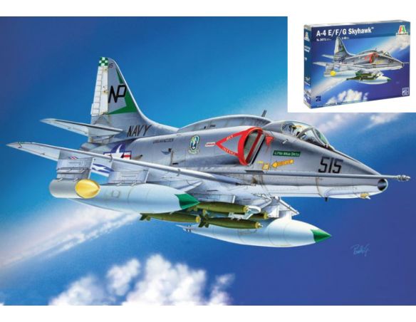 Italeri IT2671 A 4 E/F/G SKIHAWK KIT 1:48 Modellino