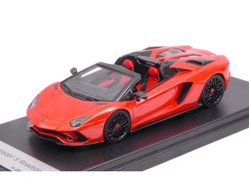 Looksmart LS482F LAMBORGHINI AVENTADOR S ROADSTER ARANCIO ARGOS 1:43 Modellino