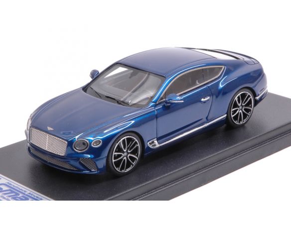 Looksmart LSBT013A BENTLEY NEW CONTINENTAL GT 2018 SEQUIN BLUE 1:43 Modellino