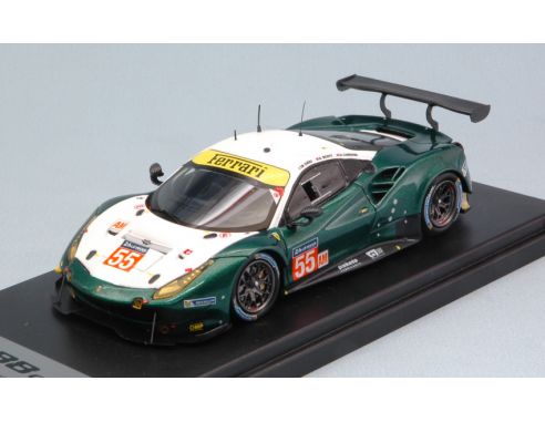 Looksmart LSLM070 FERRARI 488 GTE N.55 28th (2nd CLASS) LM 2017 CAMERON-SCOTT-CIOCI 1:43 Modellino