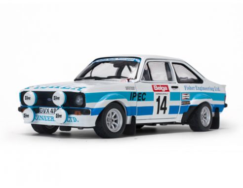 SunStar SS4498 FORD ESCORT II RS1800 N.14 7th HASPENGOUWRALLY 1981 FISHER-FRAZER 1:18 Modellino