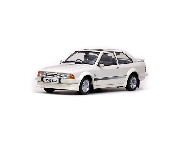 SunStar SS4961 FORD ESCORT RS TURBO 1984 WHITE 1:18 Modellino