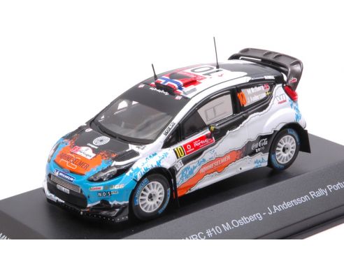 Trofeu TFMNPRP2012 FORD FIESTA WRC N.10 WINNER RALLY PORTUGAL 2012 OSTBERG-ANDERSSON 1:43 Modellino