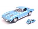 Welly WE24073M CHEVROLET CORVETTE C2 METALLIC BLUE 1:24 Modellino