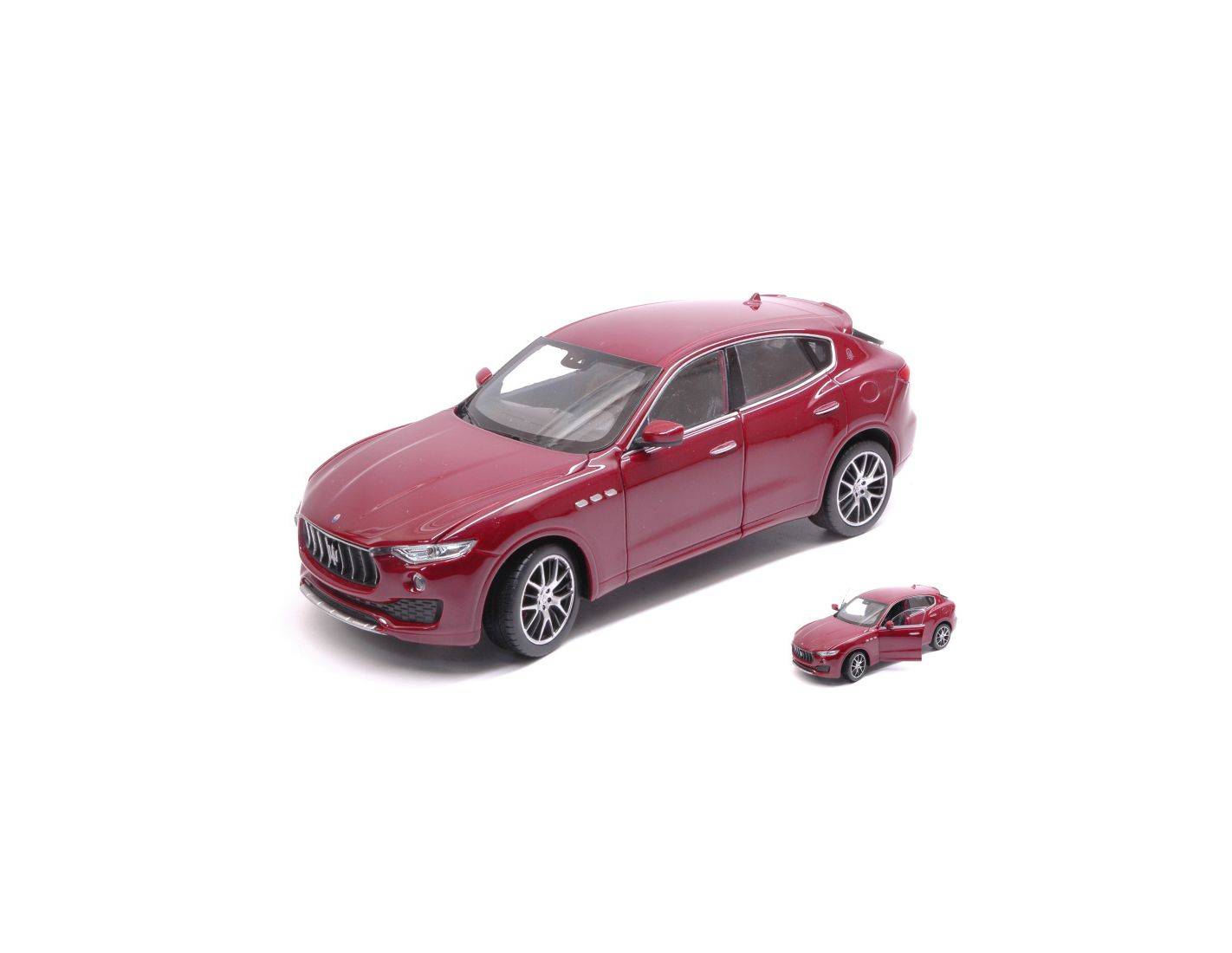 Maserati levante amarant red 1:24 auto stradali scala welly Maserati levante amarant red 1:24 auto stradali scala welly
