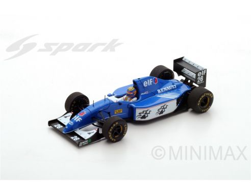 Spark Model S3978 LIGIER JS39 M.BLUNDELL 1993 N.26 3rd GERMAN GP 1:43 Modellino