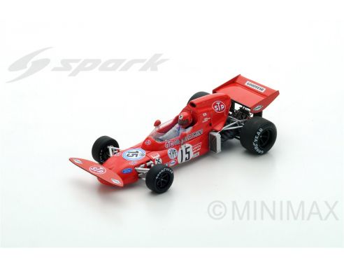 Spark Model S5363 MARCH 721X N.LAUDA 1972 N.15 7th ARGENTINA GP 1:43 Modellino