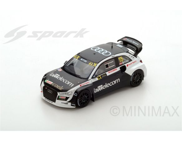 Spark Model S5863 AUDI S1 EKS RX QUATTRO N.15 WRX OF PORTUGAL 2017 R.NITISS 1:43 Modellino