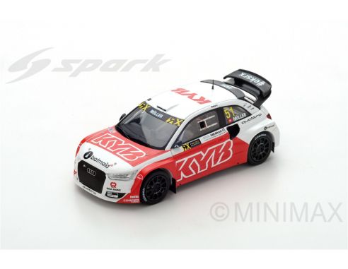 Spark Model S5864 AUDI S1 EKS RX QUATTRO N.51 WRX OF FRANCE 2017 N.MULLER 1:43 Modellino