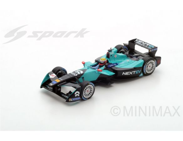 Spark Model S5919 NEXT EV NIO O.TURVEY 2017 N.88 Rd9 NEW YORK FORMULA E 1:43 Modellino