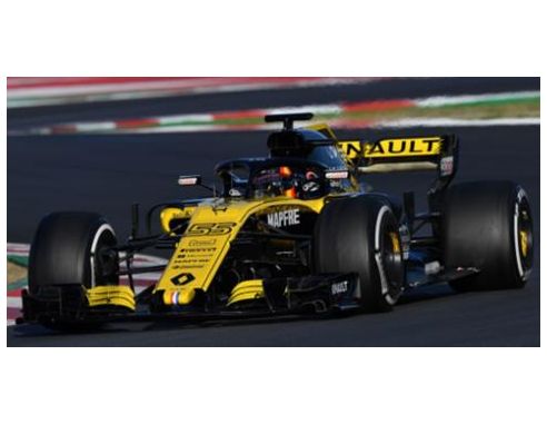 Spark Model S6056 RENAULT F1 R.S.18 C.SAINZ JR 2018 N.55 9th CHINESE GP 1:43 Modellino