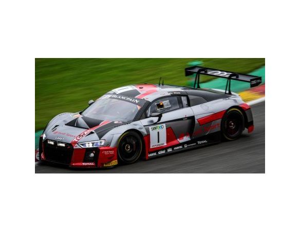 Spark Model SB143 AUDI R8 N.1 6th 24H SPA GARCIA-MULLER-RAST 1:43 Modellino