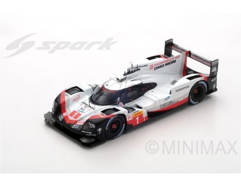 Spark Model SJ055 PORSCHE 919 HYBRID N.1 3rd FUJI 2017 N.JANI-A.LOTTERER-N.TANDY 1:43 Modellino