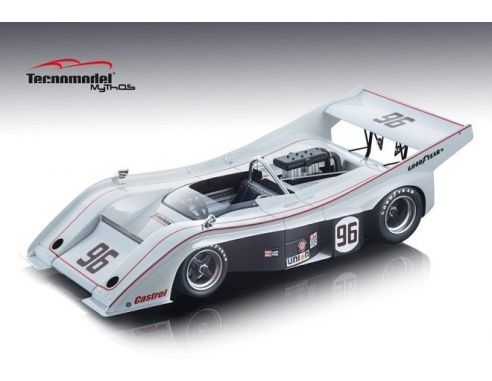 Tecnomodel TMD1857C MCLAREN M20 TURBO CAN-AM N.96 DNF LAGUNA SECA 1973 CANNON-ANDRETTI 1:18 Modellino