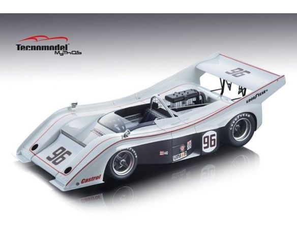 Tecnomodel TMD1857C MCLAREN M20 TURBO CAN-AM N.96 DNF LAGUNA SECA 1973 CANNON-ANDRETTI 1:18 Modellino