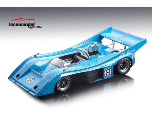 Tecnomodel TMD1857D MCLAREN M20 CAN-AM N.8 3rd MOSPORT GLEN 1973 SCOOTER PATRICK 1:18 Modellino