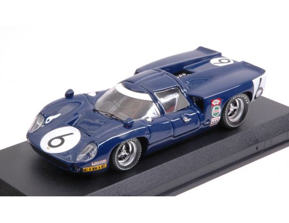 Best Model BT9196-2 LOLA T70 MKIII N.6 DNF LM 1968 J.EPSTEIN-E.NELSON 1:43 Modellino