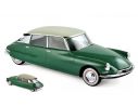 Norev NV181480 CITROEN DS 19 1956 GREEN/CHAMPAGNE 1:18 Modellino