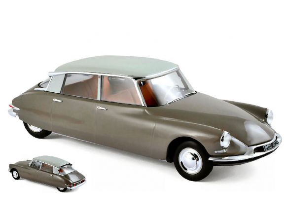 Norev NV181481 CITROEN DS 19 1959 BROWN/WHITE 1:18 Modellino