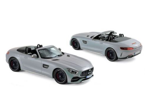 Norev NV183453 MERCEDES AMG GT C ROADSTER 2017 SILVER 1:18 Modellino