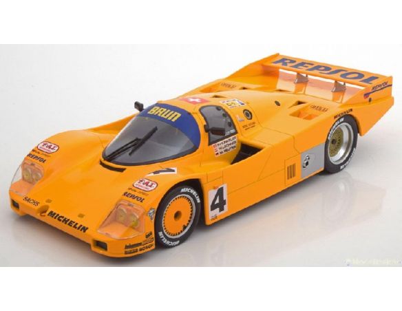 Norev NV187403 PORSCHE 962 C N.4 ACCIDENT LM 1988 M.REUTER-W.LECHNER-F.HUNKELER 1:18 Modellino